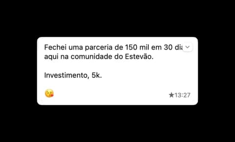 Mensagem de um membro da Comunidade Mentropia (1)