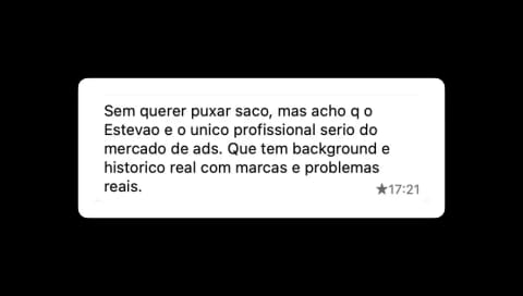 Mensagem de um membro da Comunidade Mentropia (2)